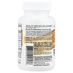 Осмега 3 для дітей, Daily Omega Kids™, натуральні фрукти, 30 капсул, Nordic Naturals. - мініатюра 3