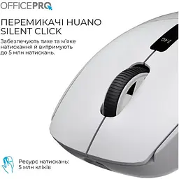 Миша OfficePro M398G Silent Click Wireless Grey [161157] - мініатюра 5