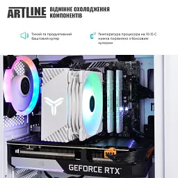 Комп'ютер Artline Gaming X49WHITE Windows 11 Home (X49WHITEv78Win) - мініатюра 6
