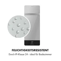 Інфрачервоний обігрівач Klarstein Hot Spot Crystal Reflect Smart (10035063) - мініатюра 4