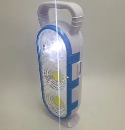 Акумуляторний LED ліхтар та 2 COB лампи прожектор з сонячною панеллю USB вихід та функція Power bank Feiteng 7122 - мініатюра 6