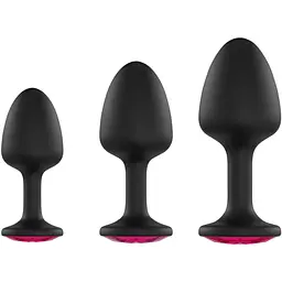 Анальна пробка Dorcel Geisha Plug Ruby XL з кулькою всередині - мініатюра 3