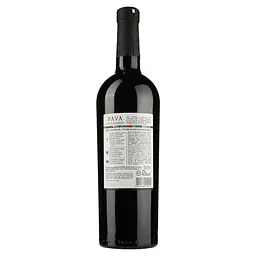 Вино PAVA Red Semi-Sweet, 13%, 0,75 л (478705) - мініатюра 2