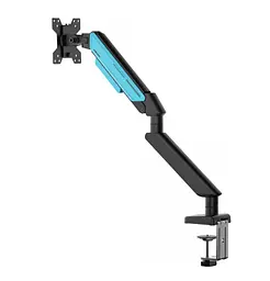 Настільний кронштейн для монітора 17–32 дюймів Anda Seat ADWA6D1SBS Stealth II Black-Blue - мініатюра 8