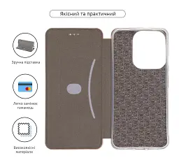 Чохол-книжка ArmorStandart G-Case для Xiaomi Redmi 15C 4G / Poco C85 4G Rose Gold - мініатюра 3