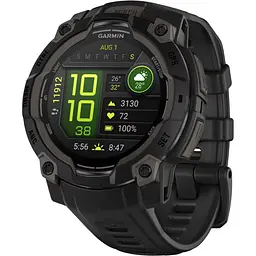 Смарт-годинник Garmin Instinct 3 AMOLED 45mm Black with Black Band [010-02936-00] [125556]