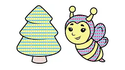 Водні розмальовки для найменших (бджола) - мініатюра 4