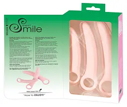 Набір фалоімітаторів Sweet Smile Vaginal Trainers 3 шт рожевий - мініатюра 8