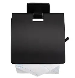 Тримач туалетного паперу Rea Oste 5 black black REA-80045, Чорний - мініатюра 3