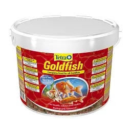 Сухий корм для акваріумних риб Tetra в пластівцях Goldfish 10 л для золотих рибок