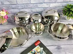 Набір посуду O.M.S. Collection 1008-S 10 предметів - мініатюра 7