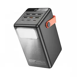Акумулятор портативний Hoco DB03 Max Centurion 65W 100000mAh чорний - мініатюра 3