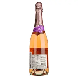 Вино ігристе Bon Voyage Pinot Noir Alcohol Free Sparkling Rose, рожеве, напівсухе, 0,5%, 0,75 л - мініатюра 2