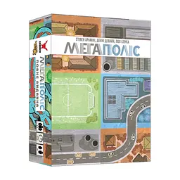 Настільна гра Geekach Games Мегаполіс. Повне видання (Sprawlopolis) (GKCH201sp)