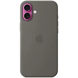 Силіконовий чохол CasePro Silicone Case з MagSafe Stone Gray для iPhone 16 Plus - мініатюра 3