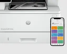 Багатофункційний пристрій А4 HP LaserJet Pro 4103fdn (2Z628A) - мініатюра 2
