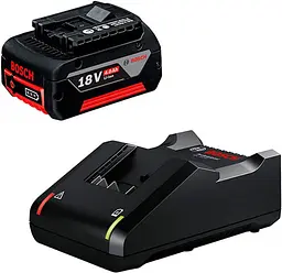 Набір акумулятора та зарядного пристрою Professional GBA 18В Bosch hoz0014274 - мініатюра 2
