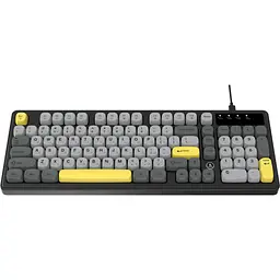 Клавіатура Ajazz AF98 USB UA Black/Grey/Yellow (AF98-BGY) - мініатюра 4