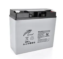 Аккумуляторная батарея AGM RITAR HR-1250WG 12V 14Ah