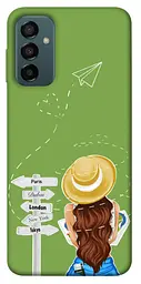 Чохол Demsky Travel girl для Samsung Galaxy M23 5G