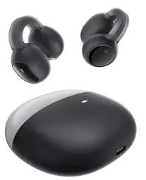 Бездротові навушники Baseus AirGo 1 Ring Open-Ear TWS Earbuds, IPX7, BT5.3, 40mAh, 400mAh, 6h, Black A00069201111-00 - мініатюра 2