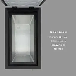Морозильна камера Klarstein Iceblokk 51 л (10046004) - мініатюра 6