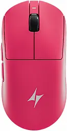 Ігрова бездротова мишка ATK Dragonfly A9 Plus 2.0 / Три режими підключення / Сенсор PixArt 3395 / 26000 DPI / Pink