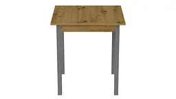 Стіл кухонний Ferrum-decor Дієго 75x90x90 Сірий ДСП Дуб Артізан 16мм (FRD-105719) - мініатюра 4