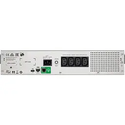 Джерело безперебійного живлення (ДБЖ) APC Smart-UPS C 1000VA 2U LCD 230V (SMC1000I-2UC) [137970] - мініатюра 3