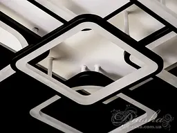 Світлодіодна люстра Diasha 8060/6+2BK LED 3color dimmer - мініатюра 2