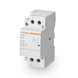 Модульний контактор 2п 63А 2НВ VF-RS-MC2O-63 VIDEX RESIST VIDEX (27911-000)