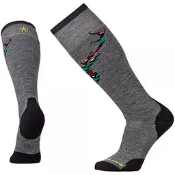 Шкарпетки Smart Wool Men's PhD Slopestyle Medium Akaigawa M Medium Grey (1033-SW 15044.052-M)