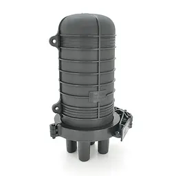 Муфта оптична Merlion ML-OP-F101H-48C, герметична, 4 введення, до 4-х касет, до 48 зварок, матеріал PP - мініатюра 2