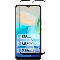 Захисне скло BeCover для Vivo Y02 / Y02A Black (709275) - мініатюра 4