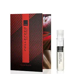 Листівка з пробним зразком Avon Туалетної води Full Speed Max Turbo, 0.6мл (158511221) - мініатюра 1