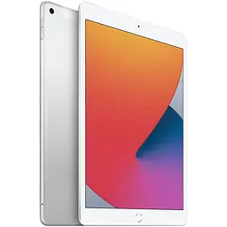 iPad 10.2 (8 Gen), 128 ГБ, Wi-Fi+4G, Silver (Grade B) Seller Refurbished - мініатюра 2