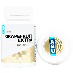 Рослинний комплекс All be Ukraine Grapefruit Extra для покращення травлення 60 таблеток (ABU-01001) - мініатюра 4