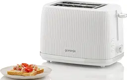 Тостер, 850Вт, пластик/метал, білий Gorenje kuh0014891 - мініатюра 4