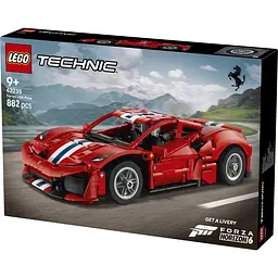 Конструктор LEGO Technic Автомобіль Ferrari 488 Pista 882 ел.(42235) - мініатюра 2