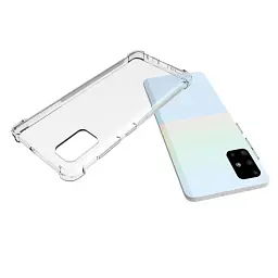 Панель BeCover Anti-Shock для Samsung Galaxy A51 SM-A515 Clear (704644) - мініатюра 3