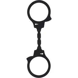 Наручники Toy Joy Stretchy Fun Cuffs чорний