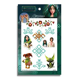 Набір тату тимчасових Мавка та Руни Tattooshka LM-05 (4825800011096) shop (4825800011096) - мініатюра 1