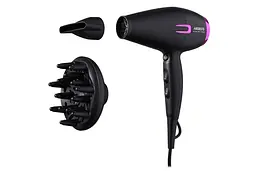 Фен Ardesto Violet PRO HD-Y221PRO ,1750-2100Вт, 2 швидкості, 3температурні режими, дифузор, чорний - мініатюра 10