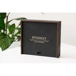 Сталеві кубики для віскі Whiskey Stones у дерев'яній коробці - 12 кубиків для охолодження віскі - мініатюра 9
