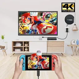 USB Type-C хаб 3в1 з HDMI 4K 60Hz, USB 3.0 та підтримкою зарядки 100W - мініатюра 5