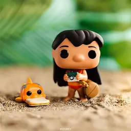 Ігрова фігурка Funko серії Ліло та Стіч Ліло з рибкою 55621 - мініатюра 3