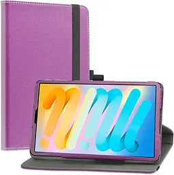 Чохол для планшета LiuShan сумісний з TECLAST M50 Mini Rotation Case, 360 градусів обертова підставка PU чохол для 8,7-дюймового