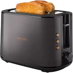 Тостер Philips Viva Collection чорний (HD2650/90) - мініатюра 3