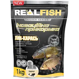 Прикормка Real Fish Silver Series Лин-карась Сир 1kg