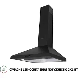 Витяжка купольна Perfelli K 6402 BL 850 LED - мініатюра 2